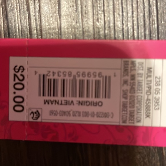 XS Floral Bandeau Swim Top - Picture 4 of 5